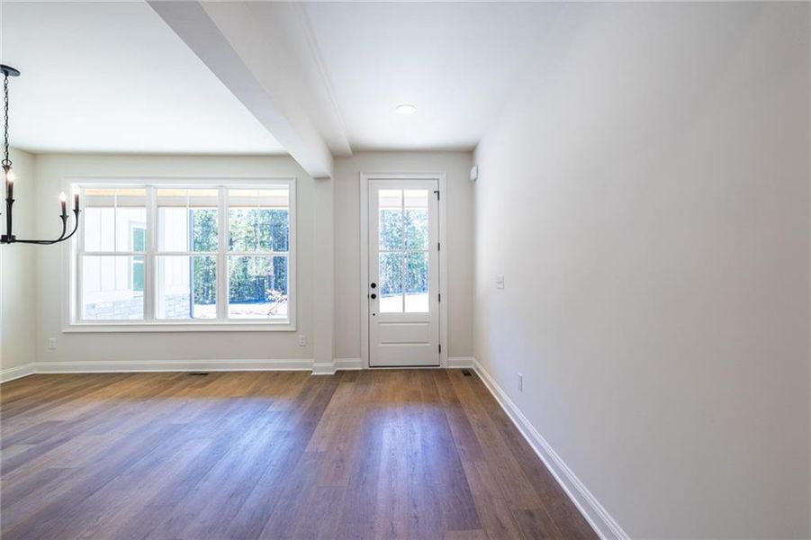 Spacious, unfurnished interior of a new home in , Dallas (Image 64).