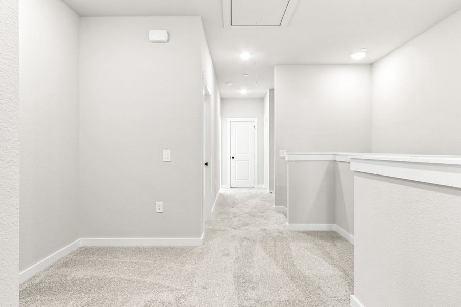 Spacious, unfurnished interior of a new home in Willow Grove Townhomes, Melissa (Image 22). Spacious, unfurnished interior of a new home in Willow Grove Townhomes, Melissa (Image 22).