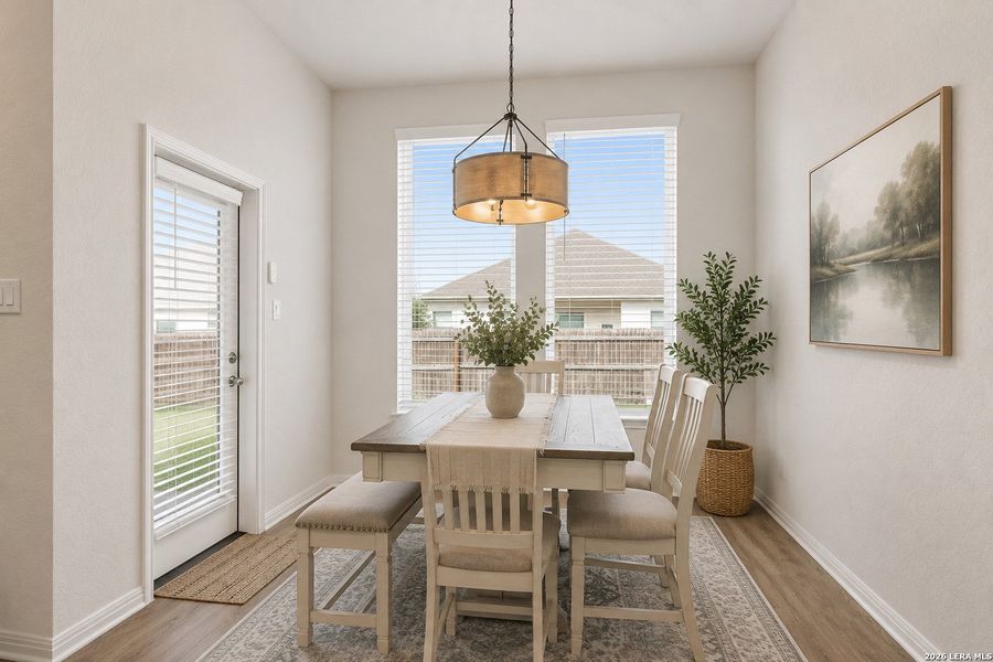 Furnished interior view inside a new home in , Marion (Image 9). Furnished interior view inside a new home in , Marion (Image 9).