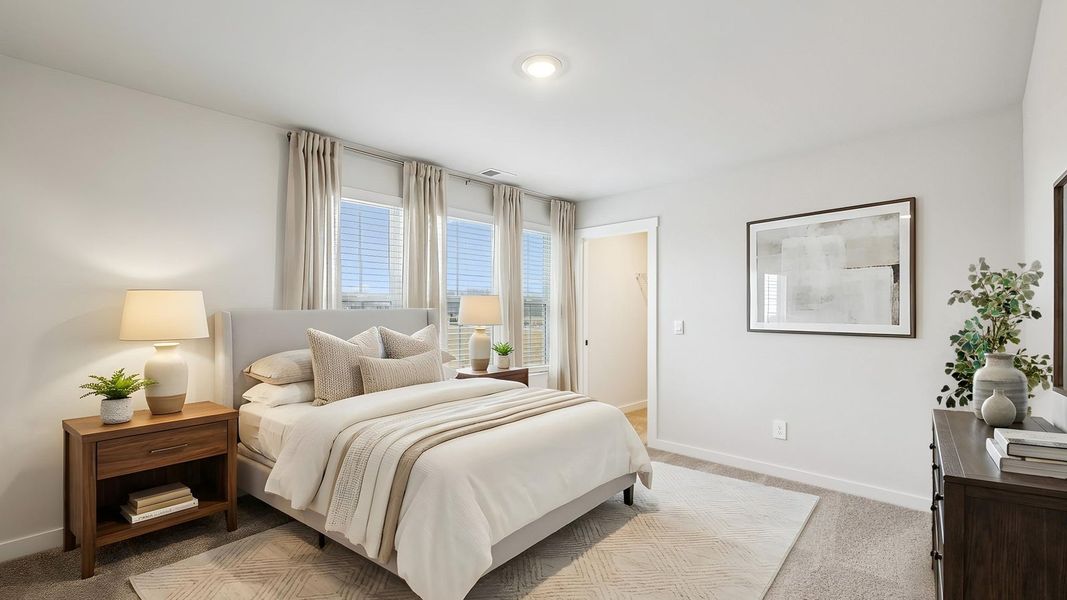 Representative furnished interior of a home built from the Embry by D.R. Horton in Harvest Point, Spring Hill (Image 13).