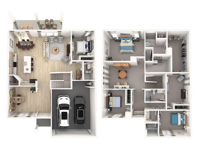 Overview of the Valentia floorplan
