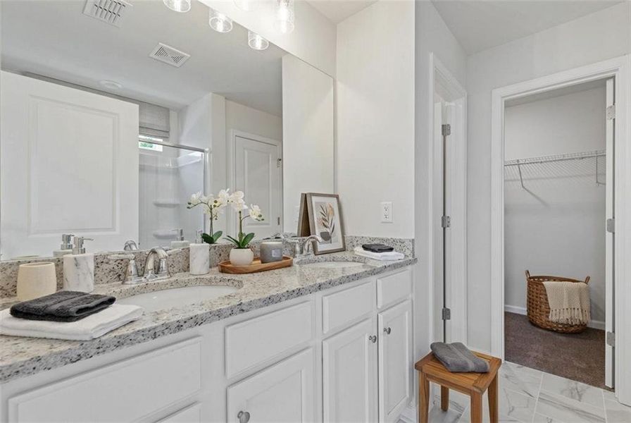 Furnished interior view inside a new home in High Shoals, Dallas (Image 5).