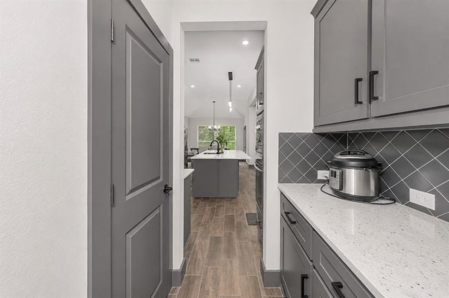 Furnished interior view inside a new home in , Little Elm (Image 13).