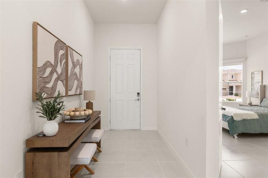 Furnished interior view inside a new home in , Winter Garden (Image 7).