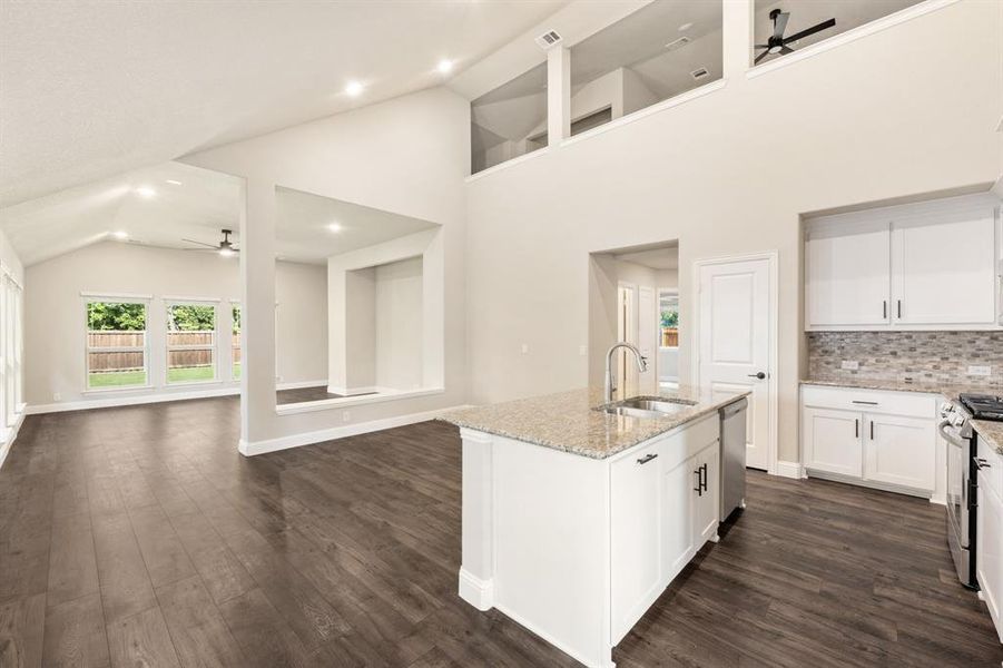 Furnished interior view inside a new home in East Oak Creek 50-55, Commerce (Image 10).