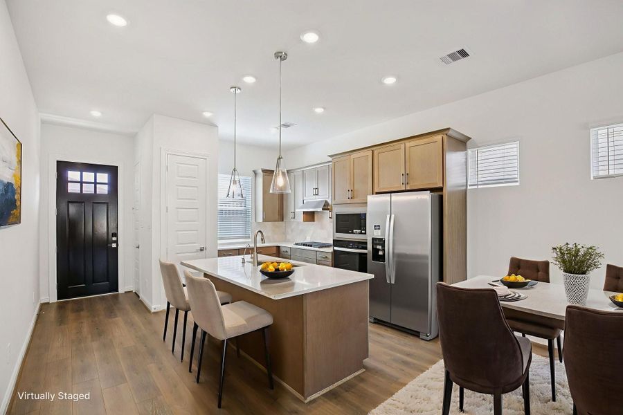 Furnished interior view inside a new home in Pinewood Trails - Luxe Series, Atascocita (Image 16).