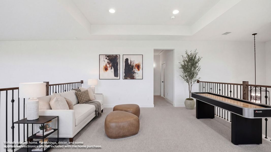 Furnished interior view inside a new home in Meraki, Forney (Image 11).