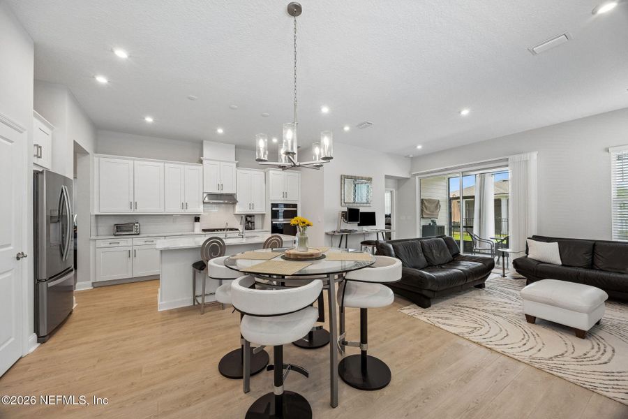 Furnished interior view inside a new home in RiverTown, St. Johns (Image 14).