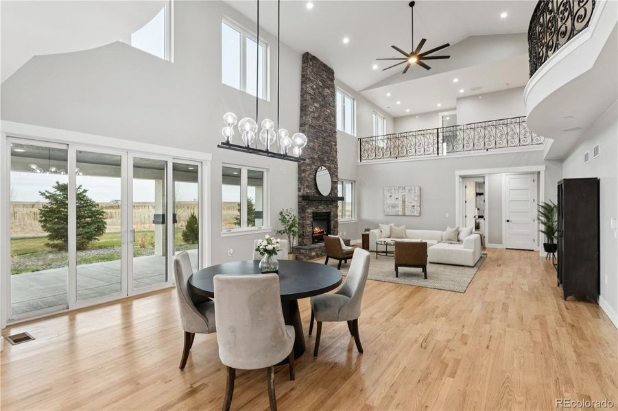 Furnished interior view inside a new home in , Hudson (Image 5).