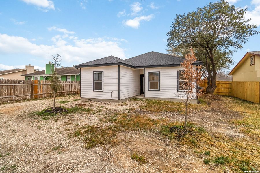 Exterior details and patio area of a home in , San Antonio (Image 2). Exterior details and patio area of a home in , San Antonio (Image 2).