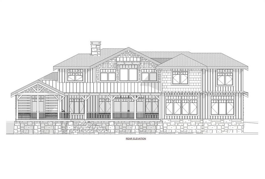 Front exterior of a new home in , Blue Ridge, GA, highlighting curb appeal (Image 1).