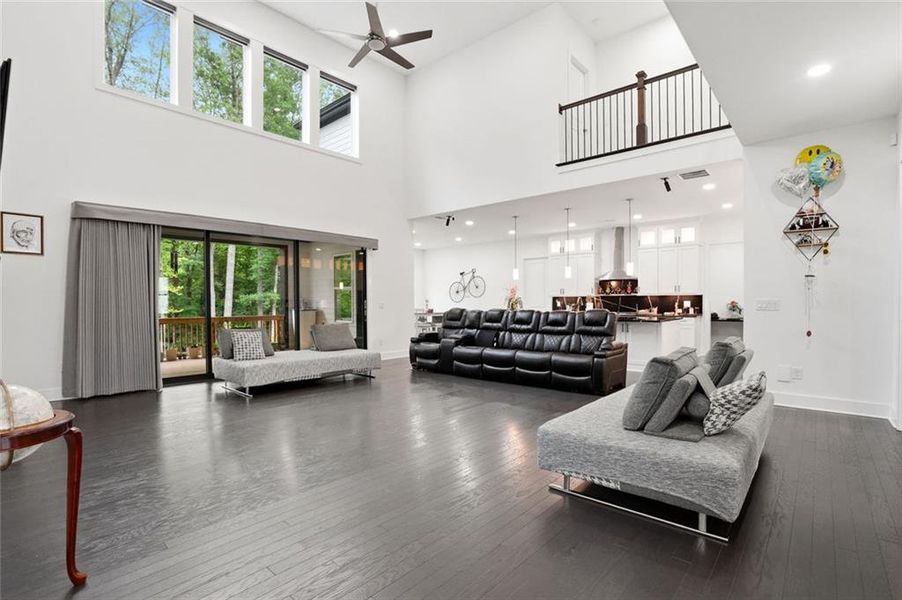 Furnished interior view inside a new home in , Cumming (Image 29).