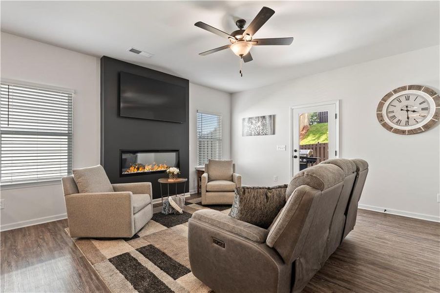 Furnished interior view inside a new home in , Temple (Image 18). Furnished interior view inside a new home in , Temple (Image 18).