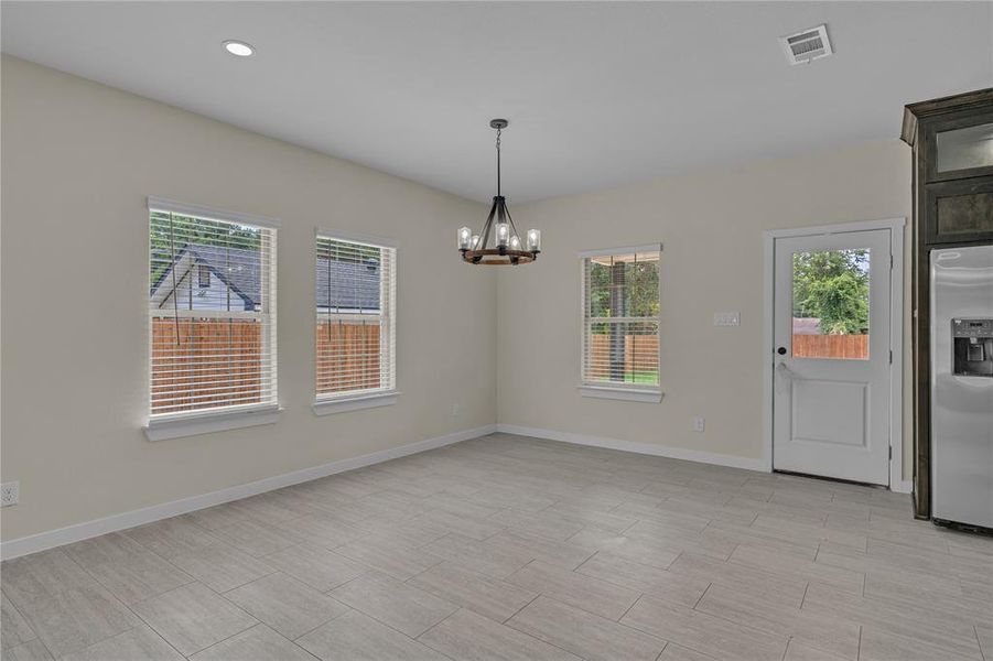 Spacious, unfurnished interior of a new home in , Fort Worth (Image 27). Spacious, unfurnished interior of a new home in , Fort Worth (Image 27).