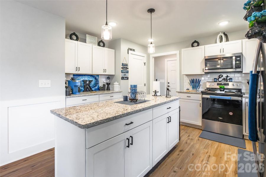Furnished interior view inside a new home in , Albemarle (Image 14).