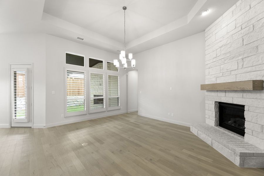 Spacious, unfurnished interior of a new home in Nelson Lake Estates, Rockwall (Image 18).