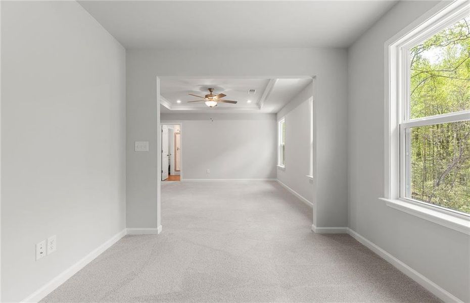Spacious, unfurnished interior of a new home in Reunion, Flowery Branch (Image 44).