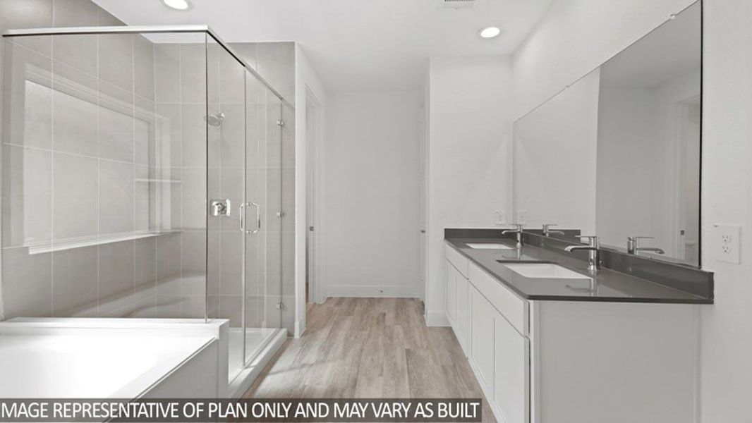 Furnished interior view inside a new home in Riverside Estates, Baytown (Image 4).