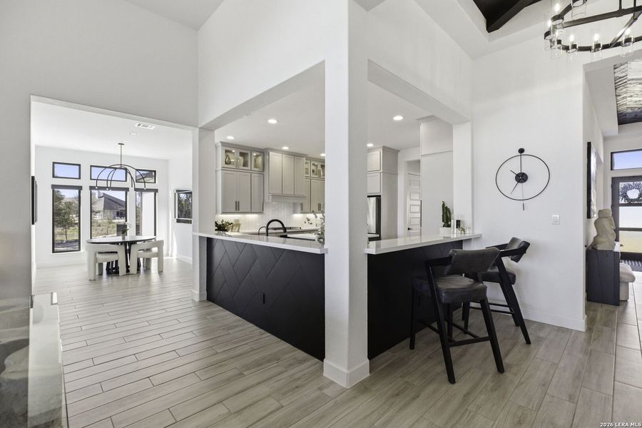 Furnished interior view inside a new home in Vintage Oaks, New Braunfels (Image 27).