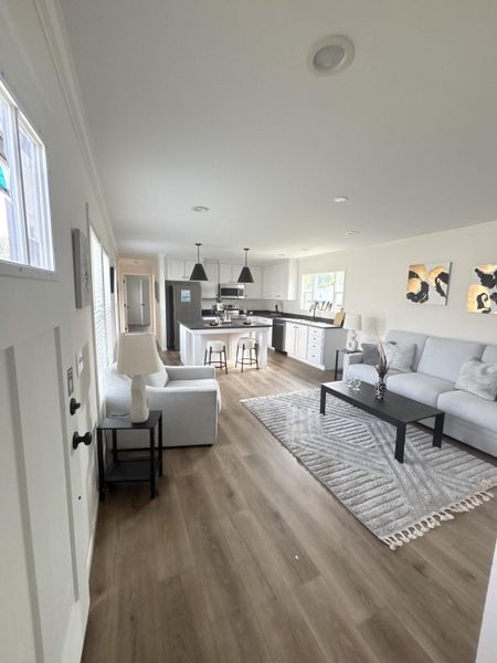 Furnished interior view inside a new home in , Round O (Image 5).