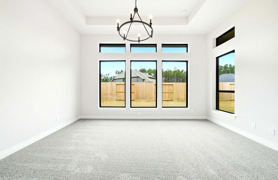 Spacious, unfurnished interior of a new home in The Highlands 55′, Porter (Image 38).