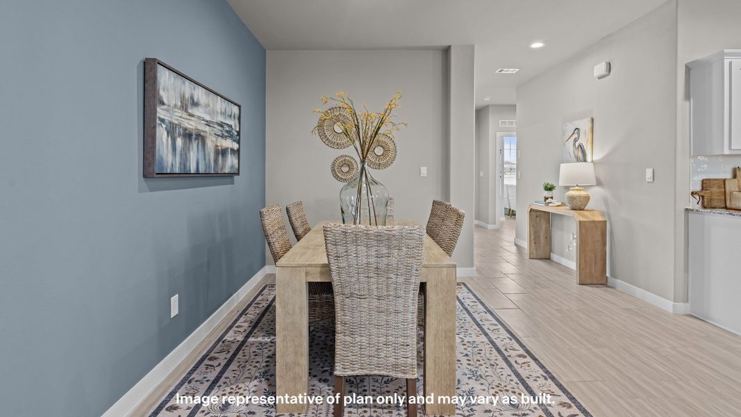 Furnished interior view inside a new home in Homestead at Parks Bell Ranch, Odessa (Image 3).