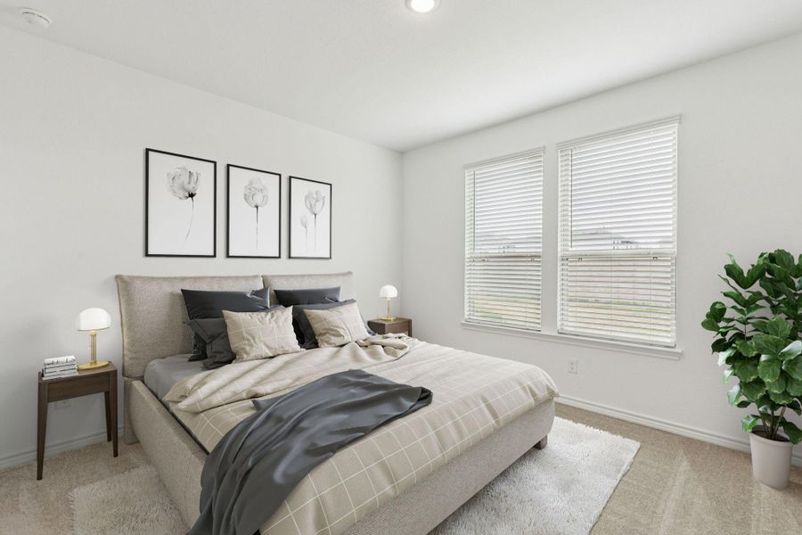 Furnished interior view inside a new home in River Ranch, Dayton (Image 12).