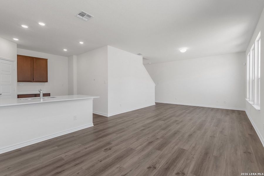 Spacious, unfurnished interior of a new home in Medina Crossing, Von Ormy (Image 17). Spacious, unfurnished interior of a new home in Medina Crossing, Von Ormy (Image 17).