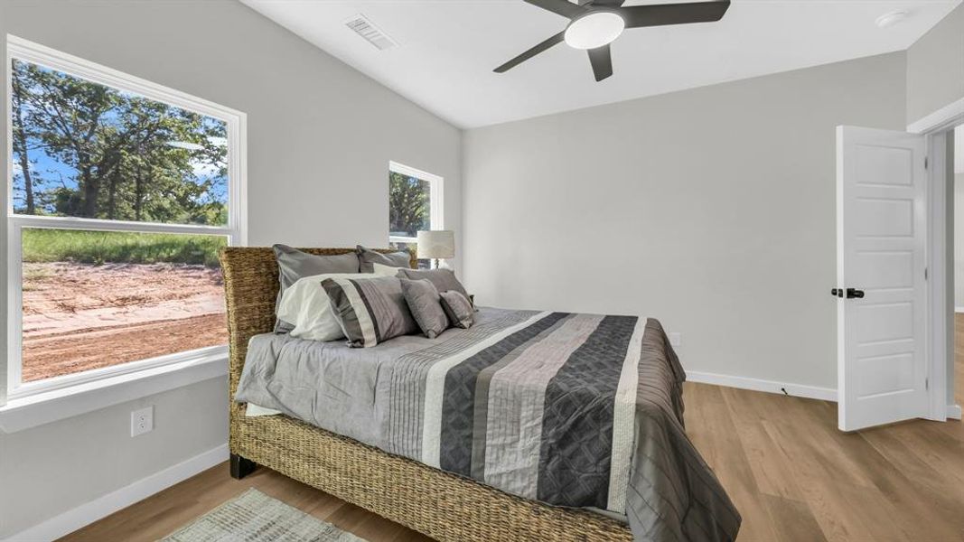 Furnished interior view inside a new home in Parallel Pastures, Poolville (Image 5).