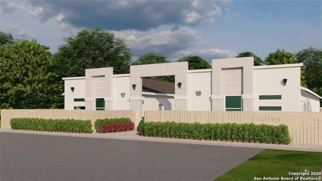 Front exterior of a new home in , San Juan, TX, highlighting curb appeal (Image 2).