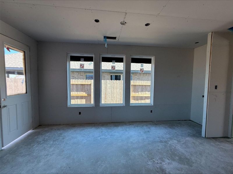 Actual progress of your home