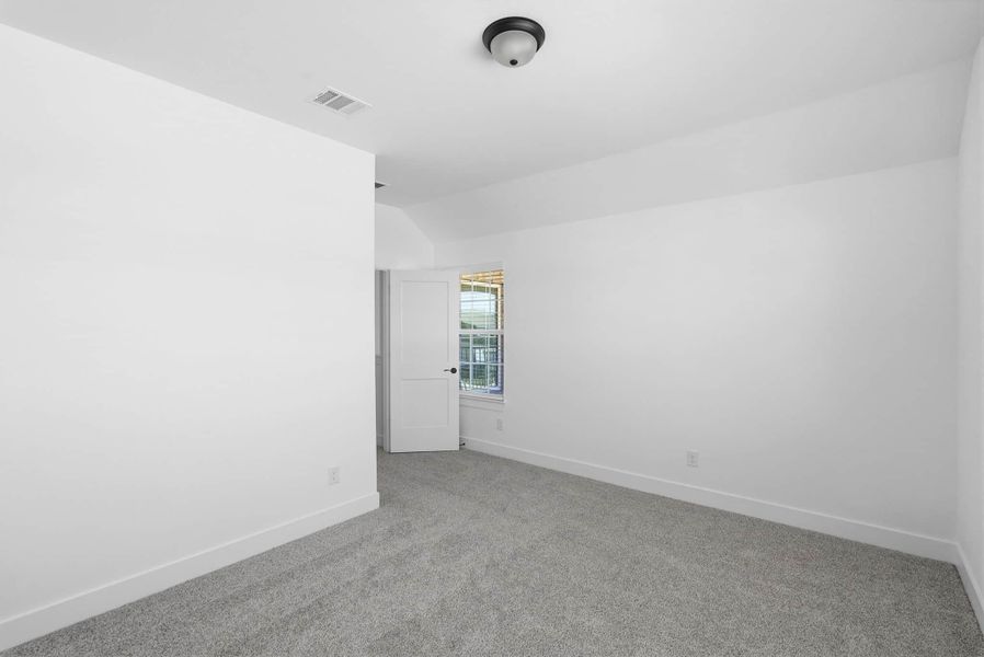 Spacious, unfurnished interior of a new home in Bridgeland, Cypress (Image 33). Spacious, unfurnished interior of a new home in Bridgeland, Cypress (Image 33).