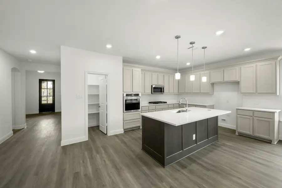 Furnished interior view inside a new home in Westside Preserve - 70ft. lots, Midlothian (Image 6). Furnished interior view inside a new home in Westside Preserve - 70ft. lots, Midlothian (Image 6).