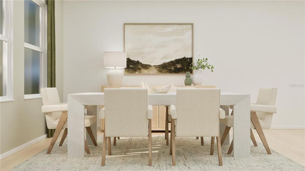 Furnished interior view inside a new home in , St. Cloud (Image 14).