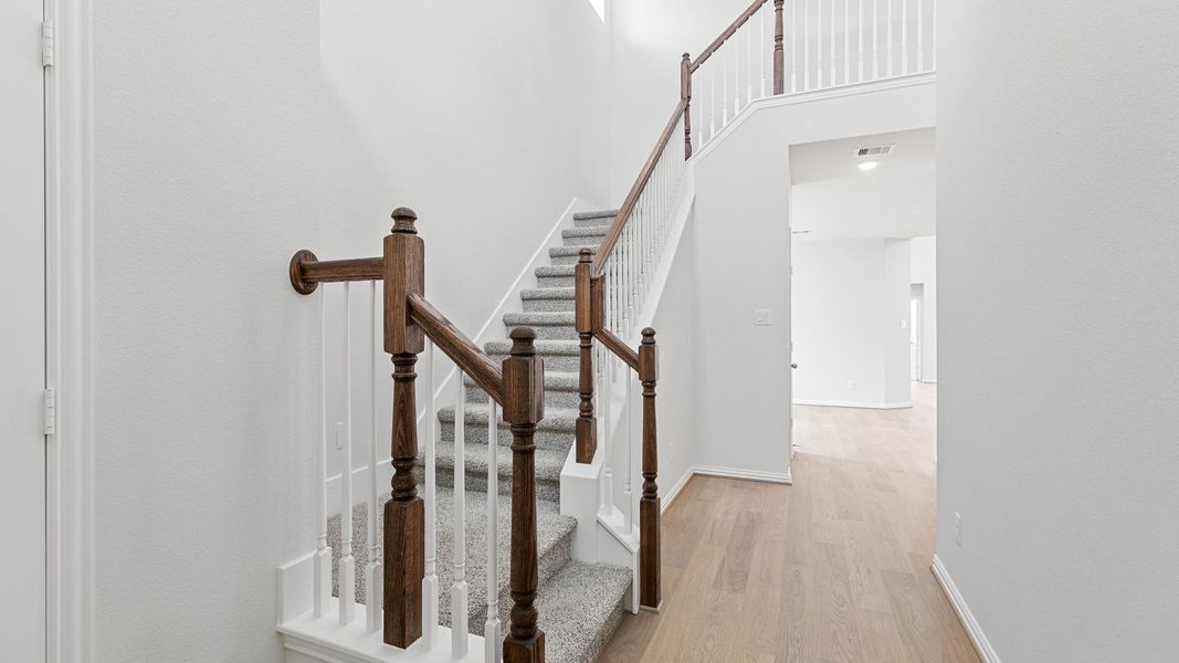 Representative furnished interior of a home built from the Wayfinder by Brightland Homes in Mostyn Springs, Magnolia (Image 5).