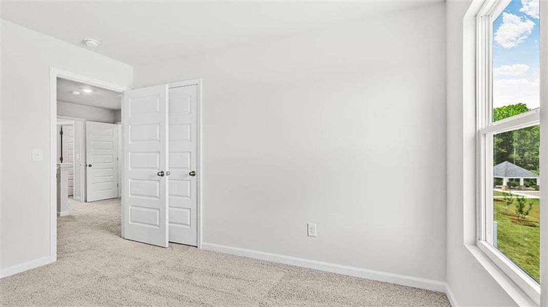 Spacious, unfurnished interior of a new home in Echo Glen, Stockbridge (Image 32). Spacious, unfurnished interior of a new home in Echo Glen, Stockbridge (Image 32).