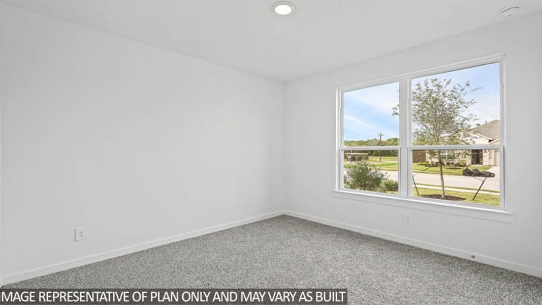 Spacious, unfurnished interior of a new home in Hills of Westlake, Conroe (Image 16).