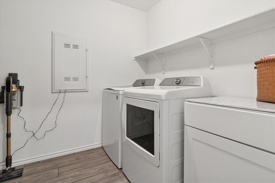 Furnished interior view inside a new home in , Denton (Image 4). Furnished interior view inside a new home in , Denton (Image 4).