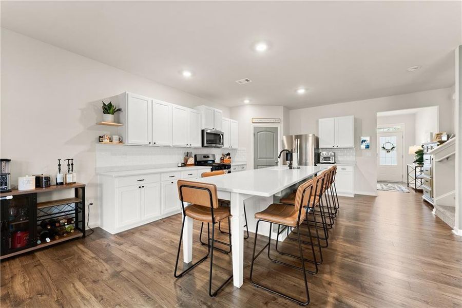 Furnished interior view inside a new home in , Dawsonville (Image 27).