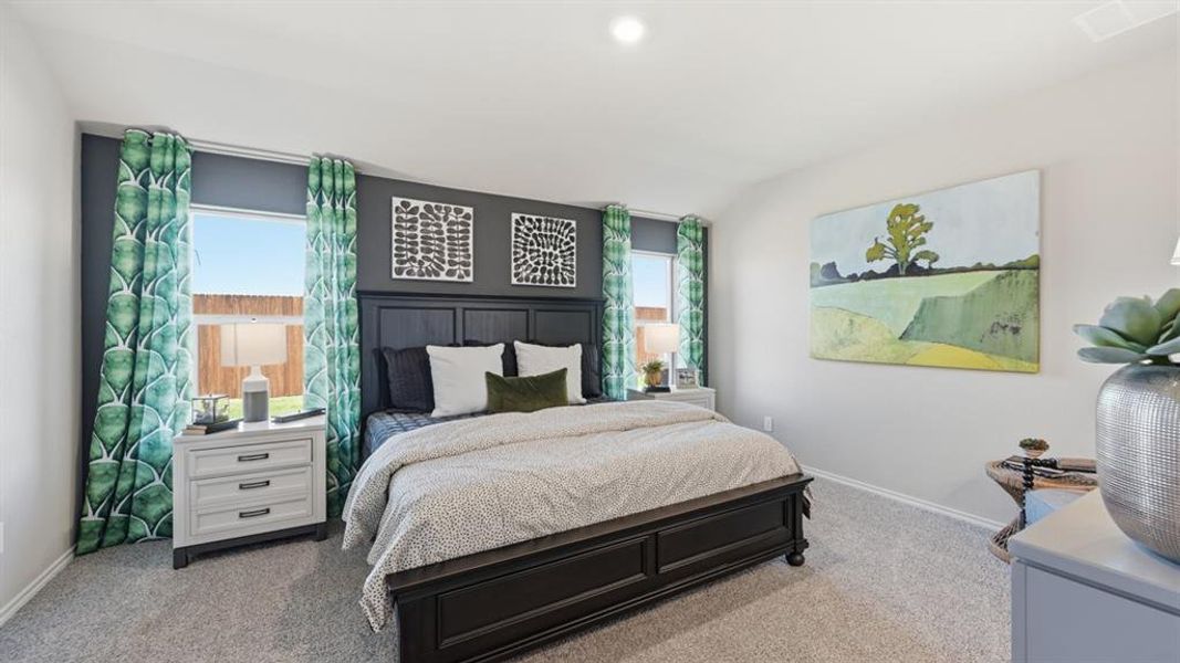 Furnished interior view inside a new home in Lonestar at Liberty Trails, Fort Worth (Image 10).