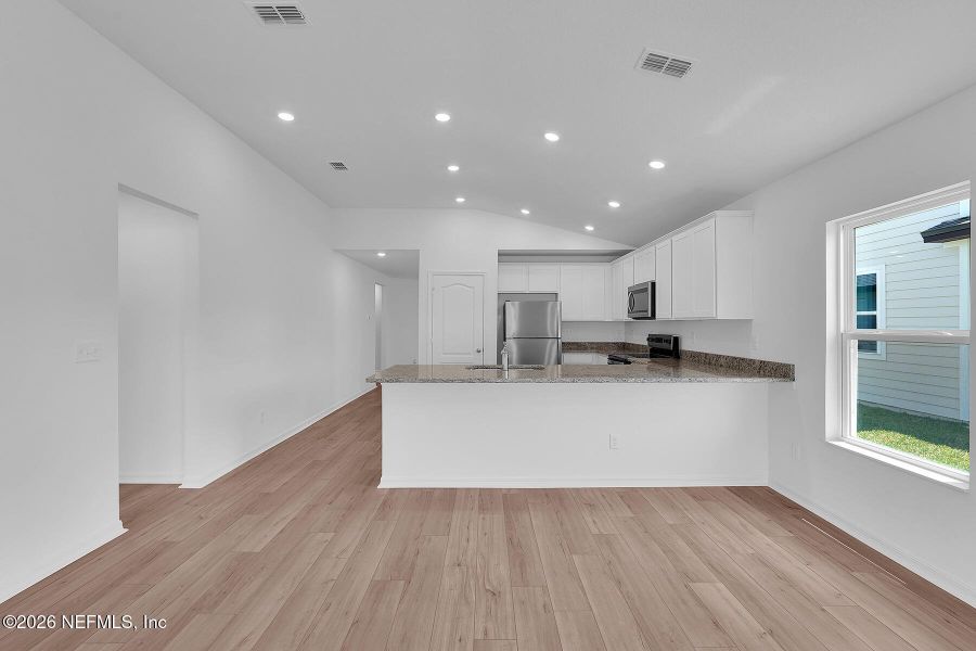 Furnished interior view inside a new home in Westport Landing, Jacksonville (Image 4).