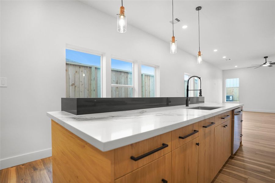 Furnished interior view inside a new home in , Houston (Image 12).