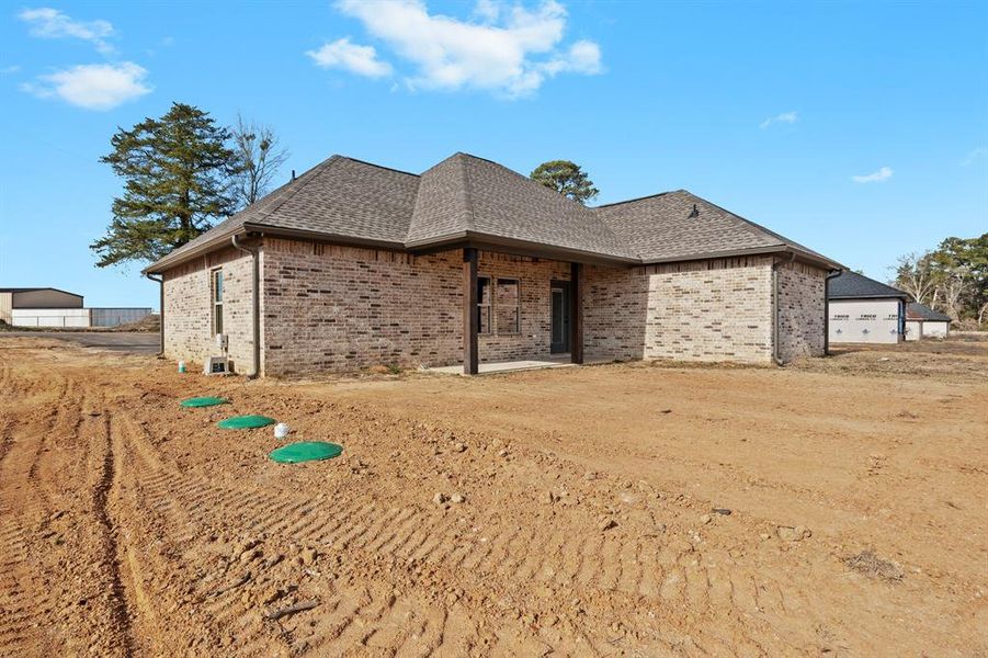 In-progress construction of a new home in , Pittsburg, TX (Image 20).