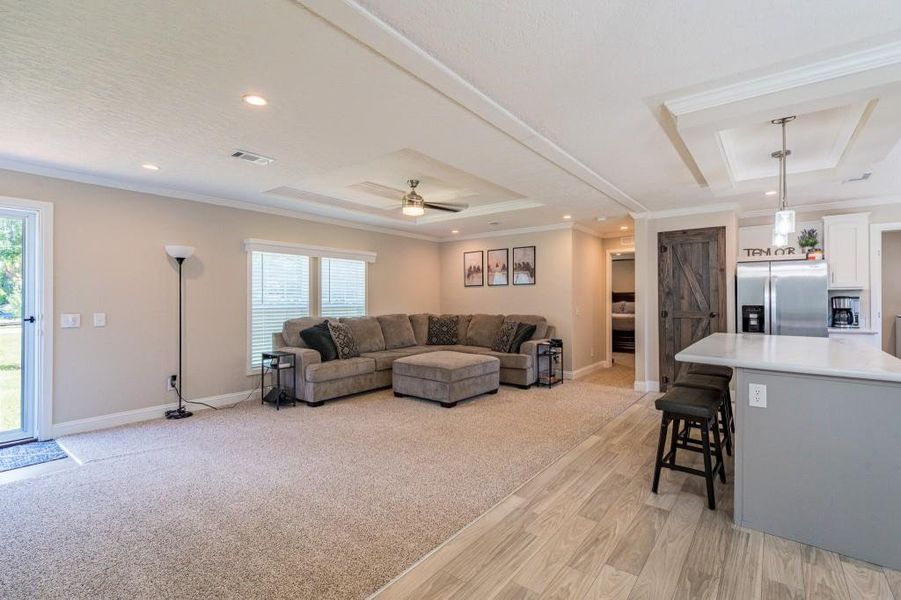 Furnished interior view inside a new home in , Madison (Image 4).
