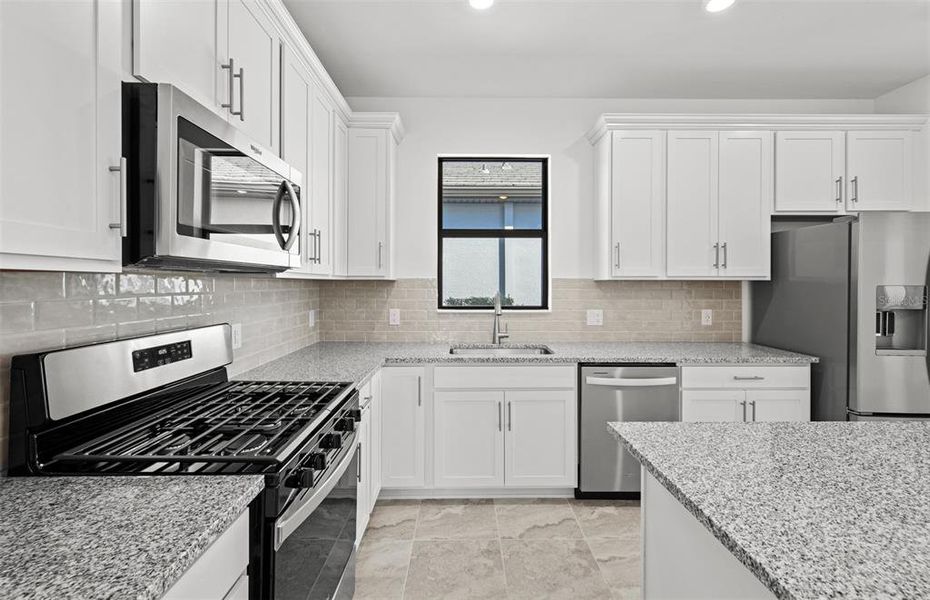 Furnished interior view inside a new home in Arbor Oaks, North Port (Image 3). Furnished interior view inside a new home in Arbor Oaks, North Port (Image 3).