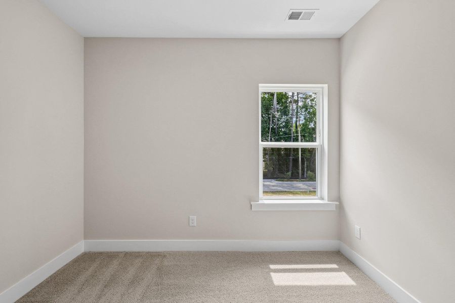 Spacious, unfurnished interior of a new home in Crosscreek Walk – Overlook, Charleston (Image 12). Spacious, unfurnished interior of a new home in Crosscreek Walk – Overlook, Charleston (Image 12).