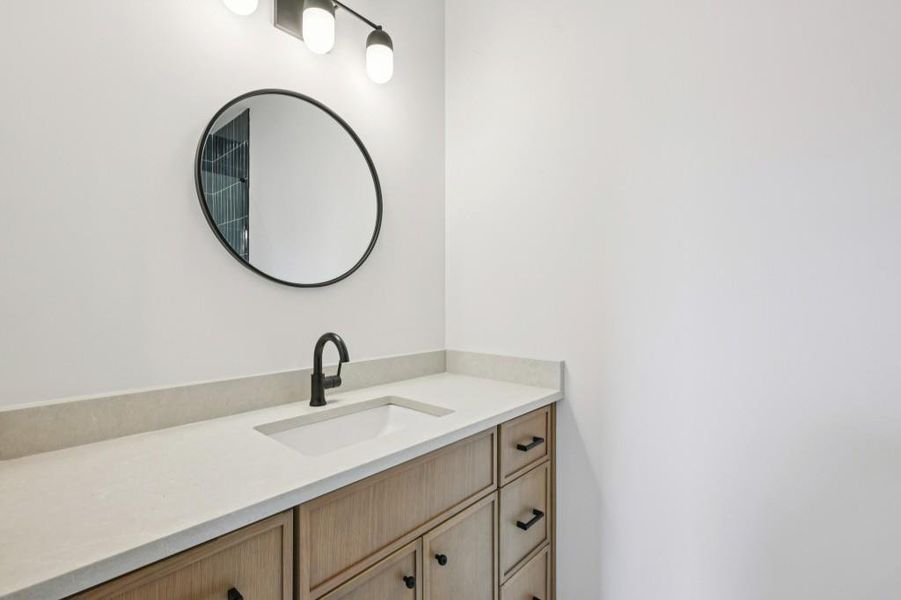 Furnished interior view inside a new home in , Atlanta (Image 14).