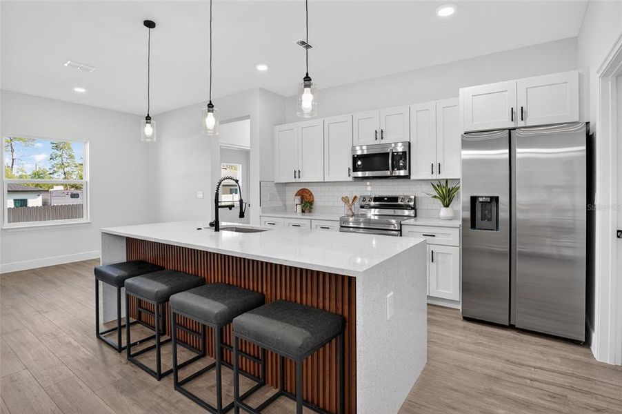 Furnished interior view inside a new home in , Ocala (Image 5).