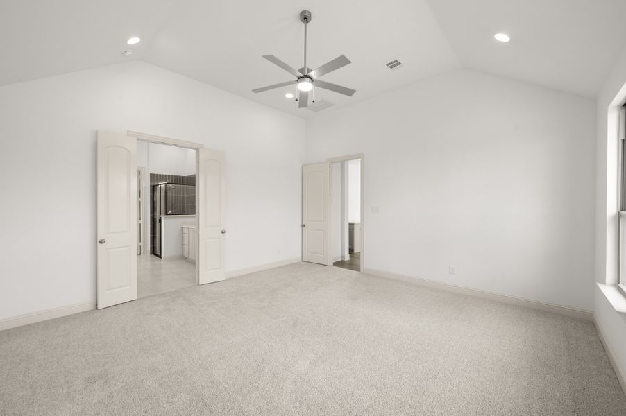 Spacious, unfurnished interior of a new home in Redden Farms, Midlothian (Image 26).
