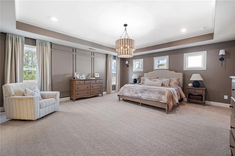 Furnished interior view inside a new home in NorthFarm at NatureWalk, Dallas (Image 31).